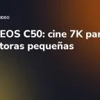 Canon EOS C50: cine 7K para productoras pequeñas