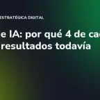 Pymes e IA: por qué 4 de cada 10 no ven resultados todavía