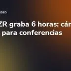 Nikon ZR graba 6 horas: cámaras de cine para conferencias