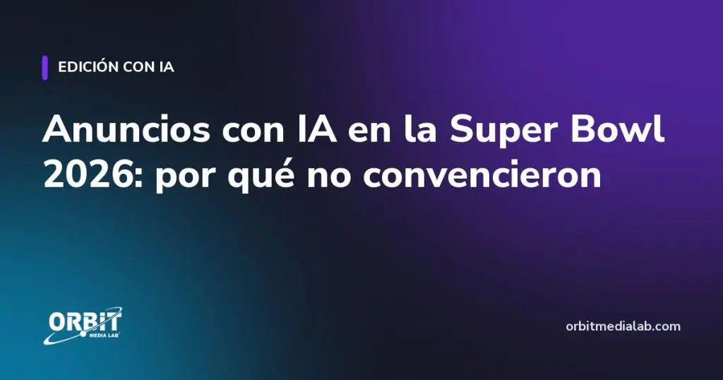 Anuncios con IA en la Super Bowl 2026: por qué no convencieron