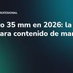 Objetivo 35 mm en 2026: la focal clave para contenido de marca