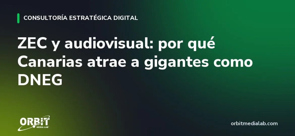 ZEC y audiovisual: por qué Canarias atrae a gigantes como DNEG