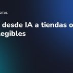 Tráfico desde IA a tiendas online: fichas legibles