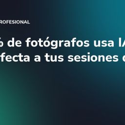 El 83 % de fotógrafos usa IA: cómo afecta a tus sesiones de marca