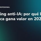 Marketing anti-IA: por qué la foto auténtica gana valor en 2026