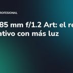 Sigma 85 mm f/1.2 Art: el retrato corporativo con más luz