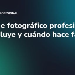 Retoque fotográfico profesional: qué incluye y cuándo hace falta